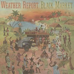 Black Market on Weather Report bändin vinyyli LP.